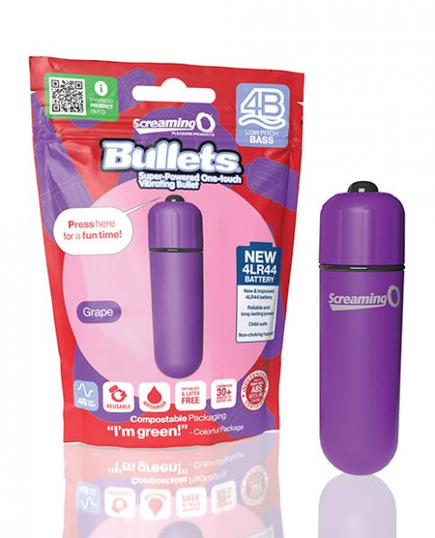 Screaming O 4b Bullet – Grape